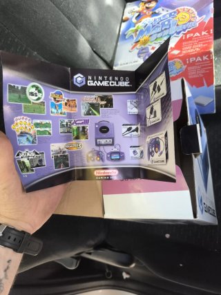 Caja vacía Nintendo Game cube