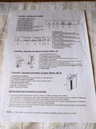 Micrófonos Inalámbricos Doble AC DH-902