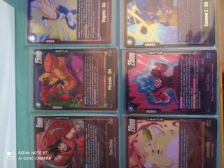 Cartas Dragon Ball Super Fusión World cartas R fb0