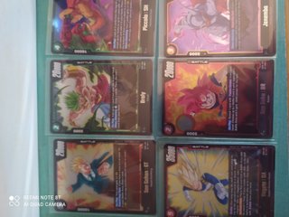 Cartas Dragon Ball Super Fusión World cartas R fb0
