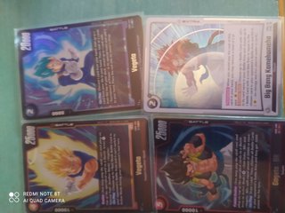 Cartas Dragon Ball Super Fusión World cartas R fb0