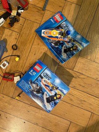 Lego Lote Piezas Sueltas y Set Policía
