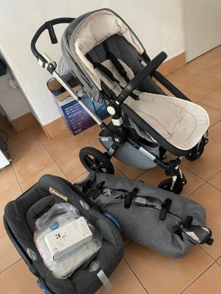 Passeggino Bugaboo Camaleonte 3 Grigio