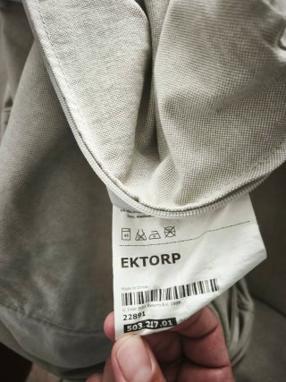 Funda Sofá Ektorp 3 plazas Ikea