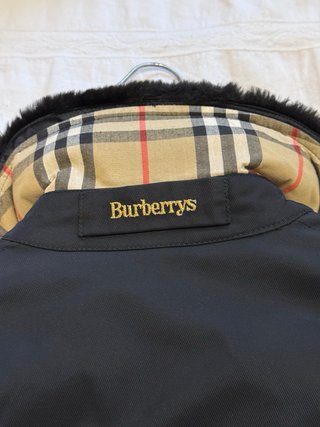 Chaqueta Burberrys Negra