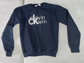 Sudadera Calvin Klein Jeans Azul
