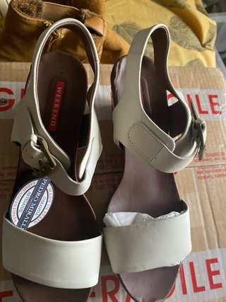 Sandalias Pedro Miralles Blancas Talla 39