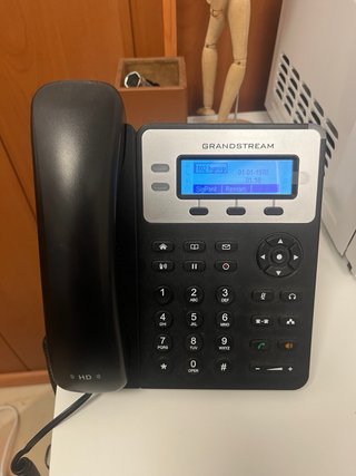Teléfono VoIP Grandstream Negro/Plata