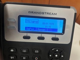 Teléfono VoIP Grandstream Negro/Plata