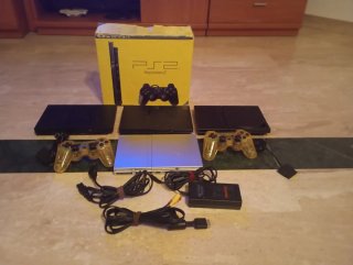 Lote 4 PS2 SLIM + accesorios.LEER.