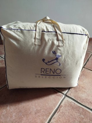 Nórdico de plumas de Oca blanco