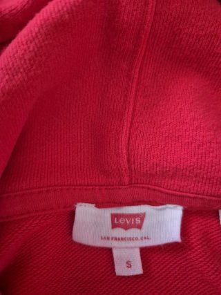 Sudadera Levi's Mario Bros Roja con Capucha