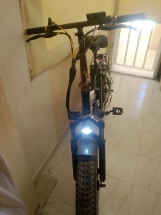 Bici Eléctrica Plegable Negra