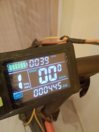 Bici Eléctrica Plegable Negra