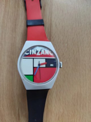 Reloj Cinzano Diseño Mondrian