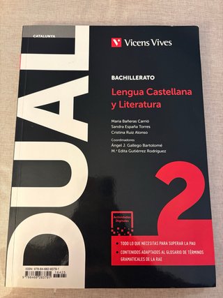 Lengua castellana y literatura 2 bachillerato :...