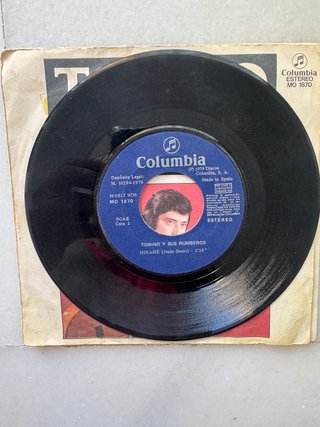 Vinilo Tonino Y Sus Rumberos - Mirame / Rumba Por