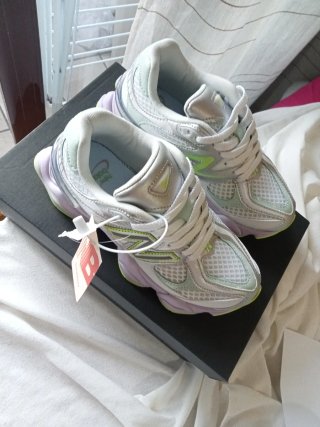 Zapatillas New Balance Morado Blanco
