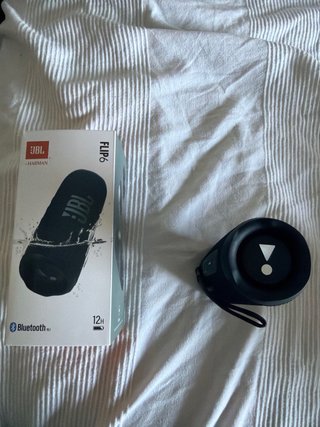 Altavoz JBL Flip 6 Negro y Naranja