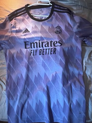 Camiseta Real Madrid Benzema 9 Morada