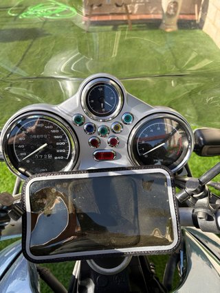 BMW R 850 R Azul/Plata