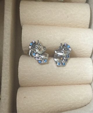 Pendientes de plata con circonitas