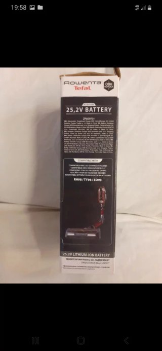 Batería Rowenta 25,2V Lithium-Ion para aspiradoras