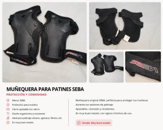Muñequeras SEBA Freestyle Patinaje