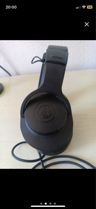 Cascos Audio-Technica ATH-M20x Negros