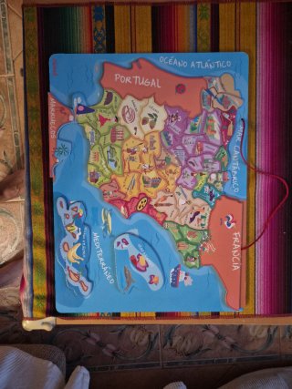 Mapa España Imanes Niños