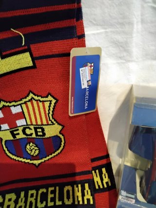 Lote 4 artículos  FC Barcelona