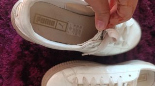 Zapatillas Puma Beige/Blanco