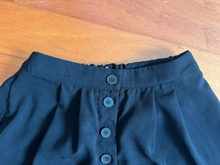 Pantalón culotte Springfield negro Talla S