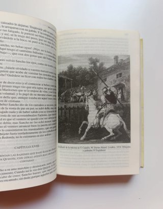 El Ingenioso hidalgo Don Quijote de la Mancha.
