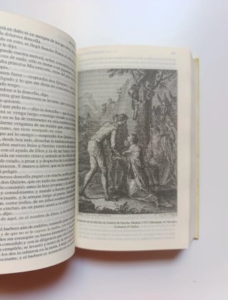 El Ingenioso hidalgo Don Quijote de la Mancha.