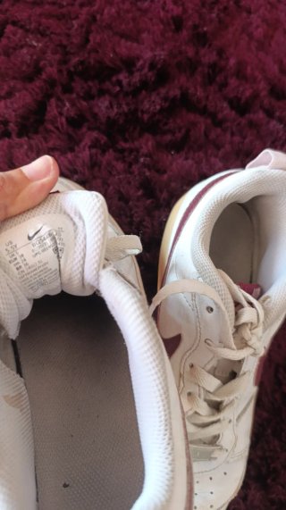 Zapatillas Nike Air Force 1 Blancas Rojas