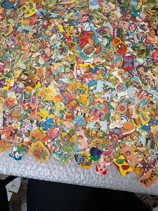 Lote 700 cromos antiguos CR