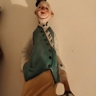 Tris statuette in porcellana