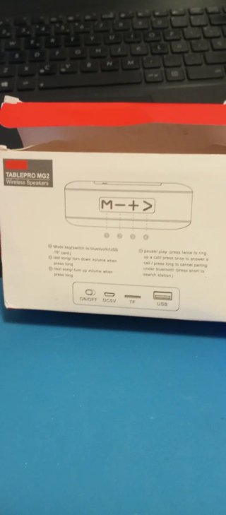 TABLEPRO MG2 Altavoz Bluetooth Exterior
