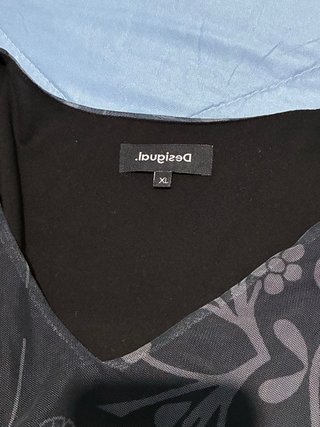 Jersey Desigual Negro Multicolor
