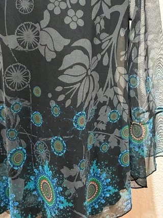 Jersey Desigual Negro Multicolor