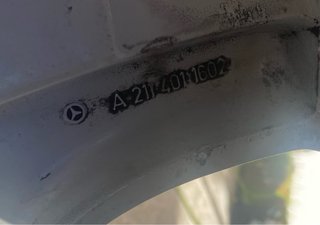 Llantas Mercedes 17 Originales con Neumáticos