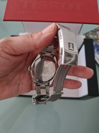 Reloj Tissot PR100 Plata y Blanco