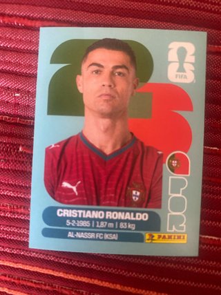 Cromo Cristiano Ronaldo Panini FIFA 23