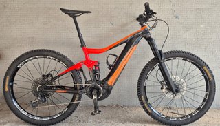 Bicicleta Eléctrica Giant Trance E+ Naranja