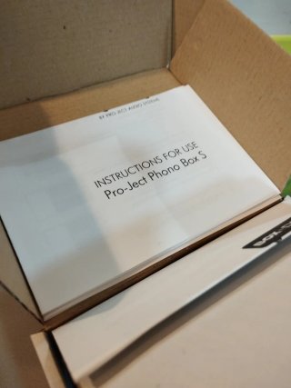 Pre-amplificatore Pro-Ject Phono Box S MM/MC Nuovo