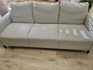 Sofá Ikea ANGERSBY 3 plazas tela gris