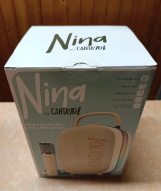 Altavoz Karaoke Portátil Bluetooth + 2 Micrófonos