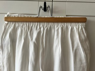 Pantalón culotte blanco talla 40