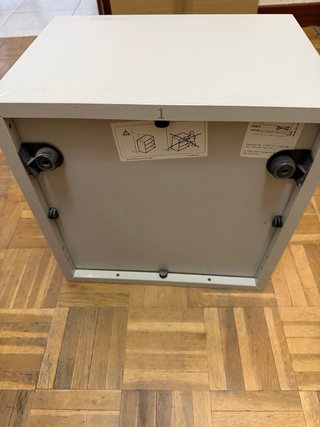 3 Muebles Almacenaje IKEA Gris Claro EKET 35x25x35
